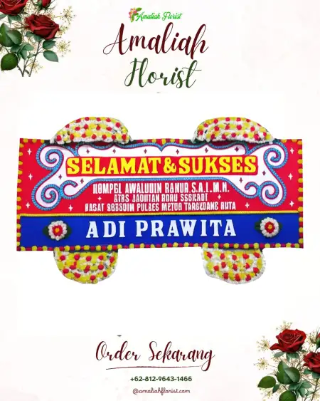 Papan Bunga Ucapan Selamat Jangrana